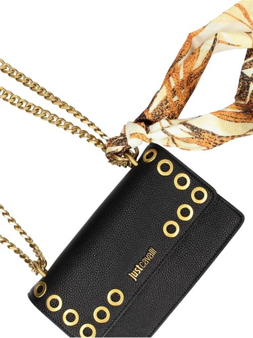 Borsa donna a spalla con occhielli JUST CAVALLI | 80RA4BF4ZSB81899